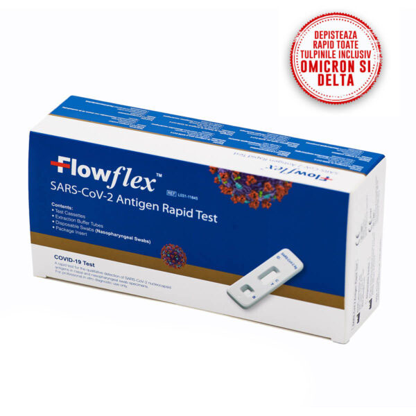 Test Rapid Antigen, Nazal Flowflex – Set 5 buc 1
