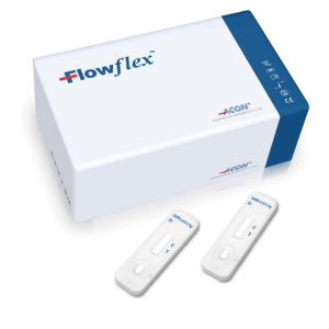 Teste Rapide COVID-19 Antigen,Nazofaringian, Flowflex, Acon Biotech, set 25 Teste/cutie Teste Rapide COVID-19 Antigen,Nazofaringian, Flowflex, Acon Biotech, set 25 Teste/cutie