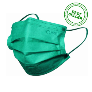Masti Medicale 4 straturi Tip IIR Full Color Green Emerald - LIME