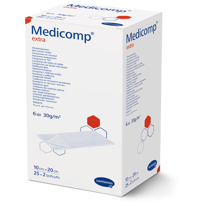 Comprese MEDICOMP Extra Sterile 10 x 20 cm
