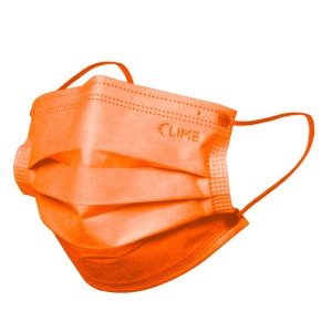 Masti Chirurgicale 4 straturi Tip IIR Full Color Exuberant Orange - LIME