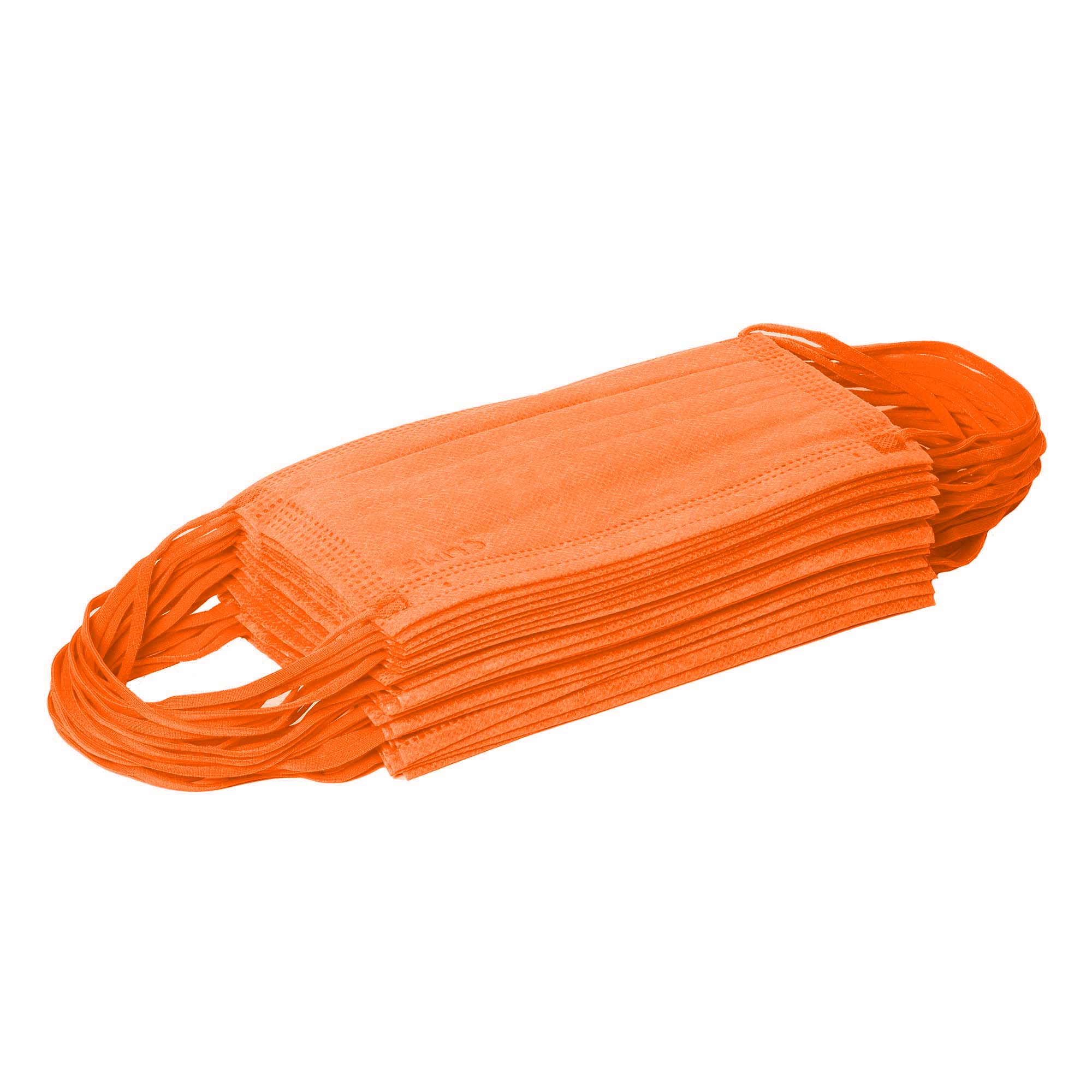 Masti Chirurgicale 4 straturi Tip IIR Full Color Exuberant Orange - LIME 4