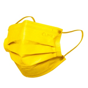 Masti Chirurgicale 4 straturi Tip IIR Full Color Lemon Yellow - LIME