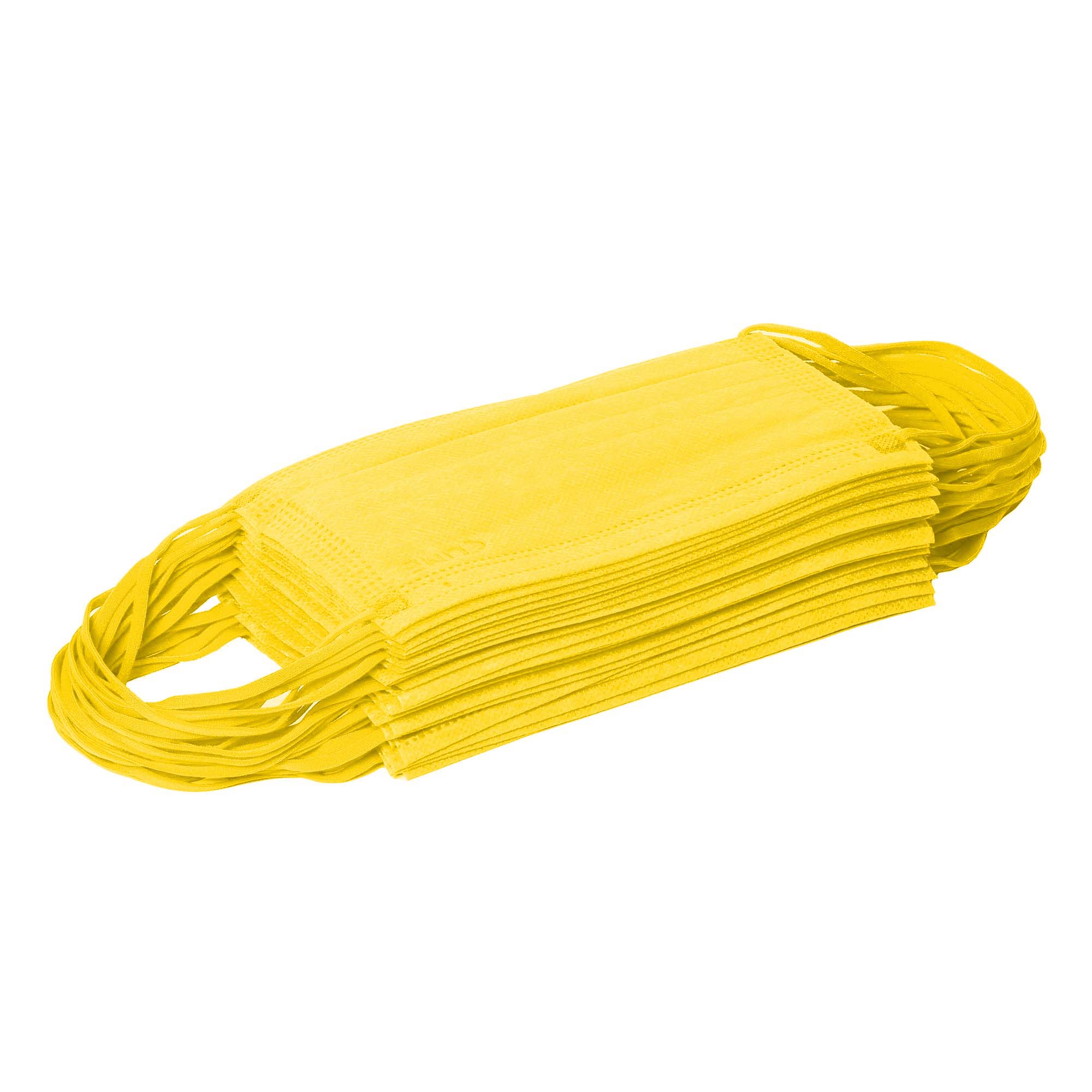 Masti Chirurgicale 4 straturi Tip IIR Full Color Lemon Yellow - LIME 4