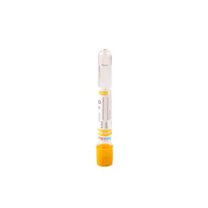 Vacutainer Biochimie 5 ml cu Clot Activator si Gel separator, PET, dop galben