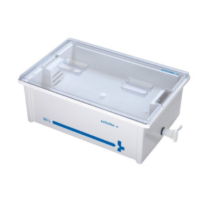 Vana Dezinfectie CU Robinet 30 L, Capac Alb, SCHULKE Vana Dezinfectie CU Robinet 30 L, Capac Alb, SCHULKE