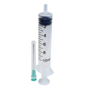 Seringa 10 ml cu ac G21 (0.80 x 40 mm) luer slip 3 componente