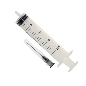 Seringa 20 ml, cu ac G21, luer lock, 3 componente