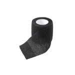 Bandaj coeziv 2.5cmx4,5m, negru, ambalat individual