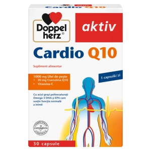 Supliment Alimentar Doppelherz Aktiv Cardio Q10, 30 comprimate