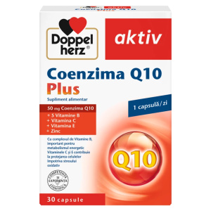 Supliment Alimentar Doppelherz Coenzima Q10 Plus, 30 comprimate