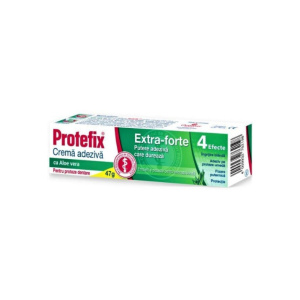 Crema Adeziva Proteza Dentara Protefix cu Aloe Vera, 47g Crema Adeziva Proteza Dentara Protefix cu Aloe Vera, 47g