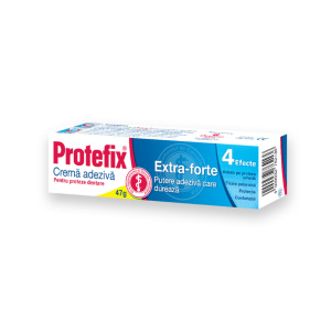 Crema Adeziva Poteza Dentara Protefix Extra Forte, 47g Crema Adeziva Poteza Dentara Protefix Extra Forte, 47g