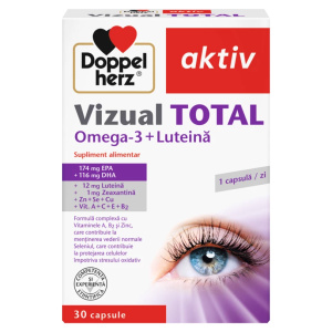 Supliment alimentar Doppelherz Aktiv Vizual Total, 30 comprimate