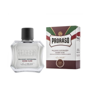 After shave Balsam pentru barba Extract de Santal si Unt de Shea Proraso 100 ml