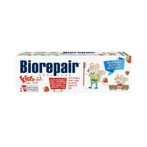 Pasta de dinti Kids 0-6 ani Extract de capsuni Biorepair 50 ml Pasta de dinti Kids 0-6 ani Extract de capsuni Biorepair 50 ml