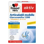 DOPPELHERZ AKTIV ARTICULATII MOBILE GLUCOZAMINA 1200, 30 comprimate