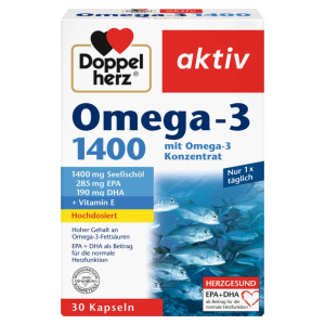 Supliment alimentar Doppelherz Aktiv OMEGA 3 1400MG, 30 comprimate