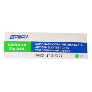 Test Rapid Antigen, Combinat, 4 in 1, Gripa A+B, Covid-19 si RSV, Boson, 1 buc Test Rapid Antigen, Combinat, 4 in 1, Gripa A+B, Covid-19 si RSV, Boson, 1 buc