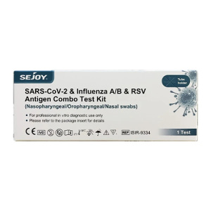 Test Rapid COMBO 4 in 1, Gripa A+B, Covid-19 si RSV, Sejoy, 1 buc Test Rapid COMBO 4 in 1, Gripa A+B, Covid-19 si RSV, Sejoy, 1 buc