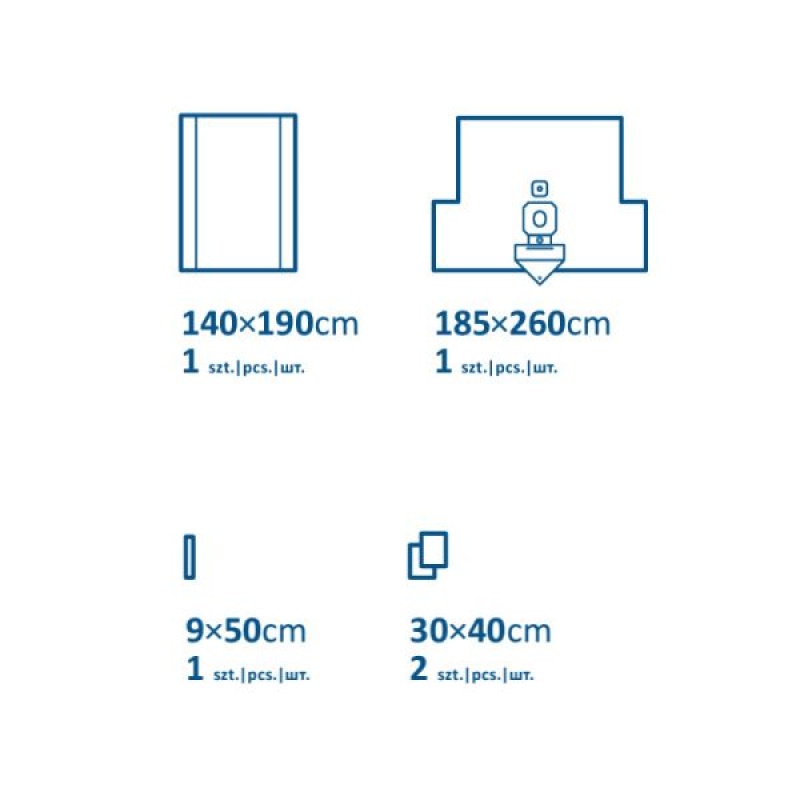 Set steril urologie
