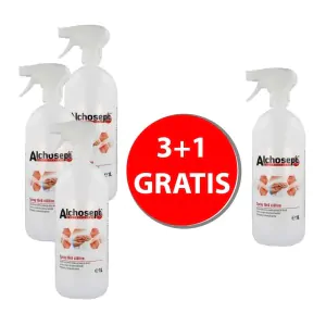 PACHET 3+1 KLINTENSIV - ALCHOSEPT DEZINFECTANT MAINI 1L