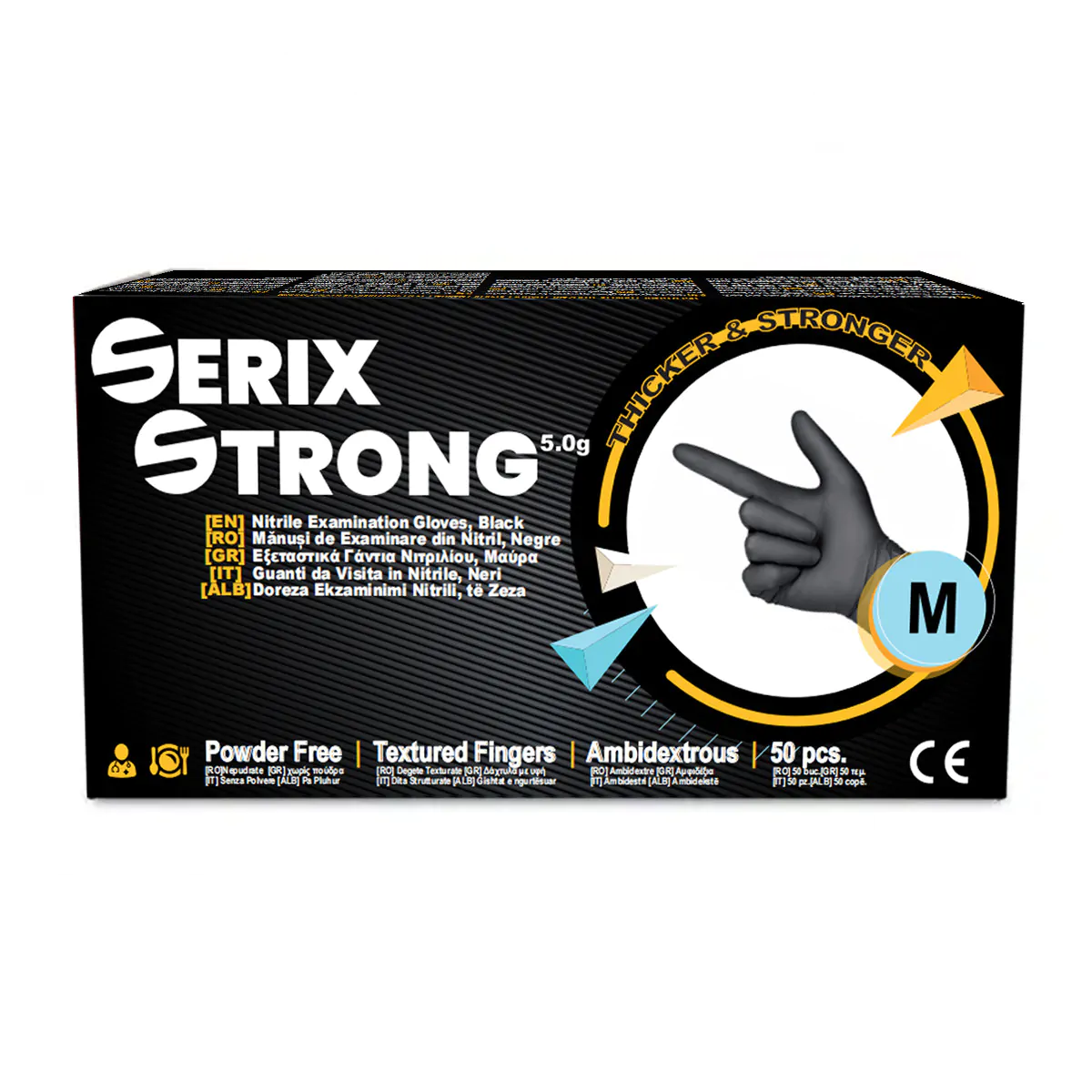 manusi-examinare-nitril-50-nepudrate-negre-m-50-buc-serix-strong