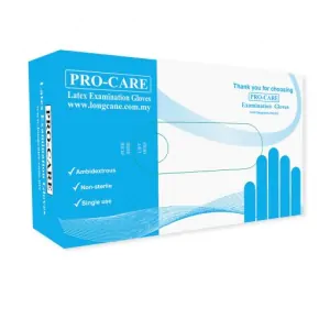 MANUSI EXAMINARE LATEX PUDRATE PROCARE 100 XS